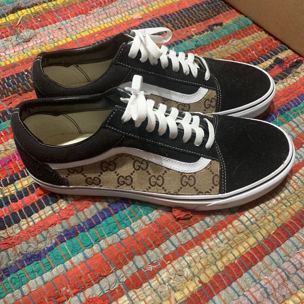 **SOLD** Men’s Custom Made Vans (Size 10.5 US)